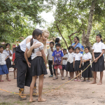 KATE WITH GIRL AND JUMPROPE
